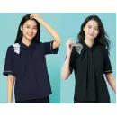 事務服JP オフィスウェア 半袖ポロシャツ カーシーカシマ ESP835 ポロシャツ