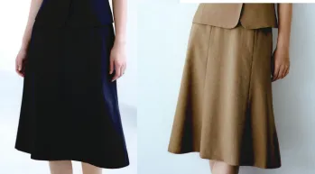 オフィスウェア スカート カーシーカシマ ESS776 フレアスカート 事務服JP