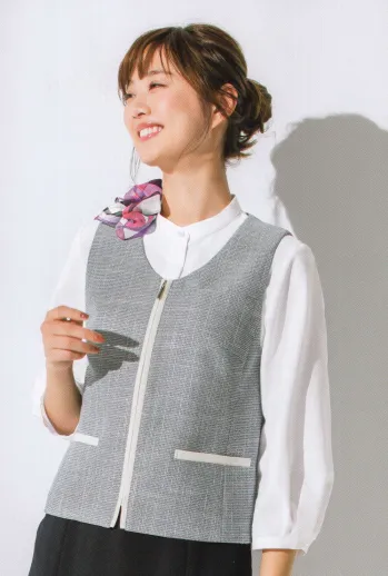 オフィスウェア ベスト カーシーカシマ ESV732 ベスト 事務服JP