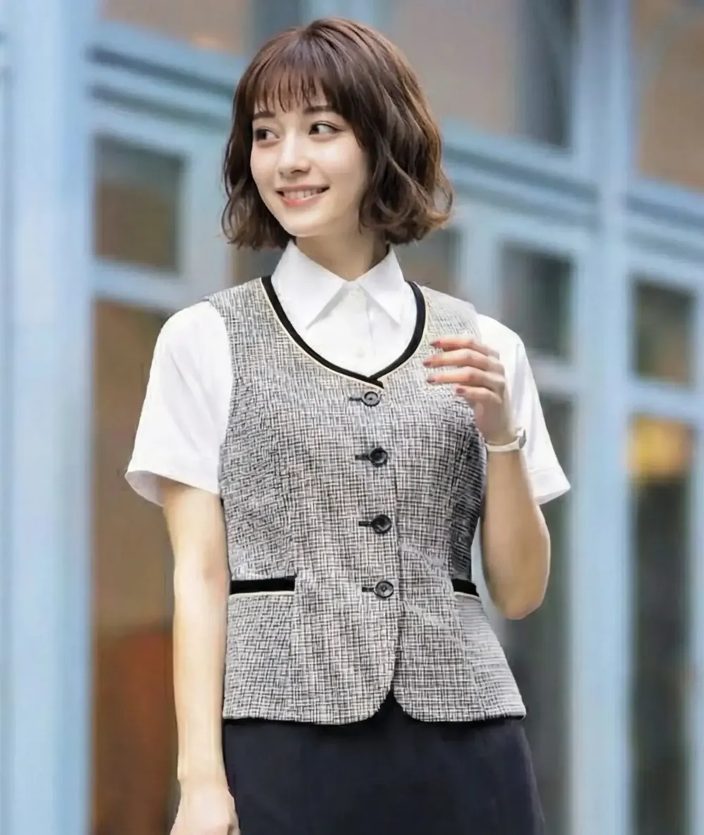 エンジョイ ENJOY ベスト ESV739  カーシーカシマ ベスト カーシーカシマ ESV739 オフィスウェア・ユニフォームの専門店