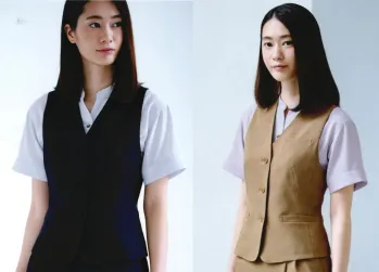 オフィスウェア ベスト カーシーカシマ ESV774 ベスト 事務服JP