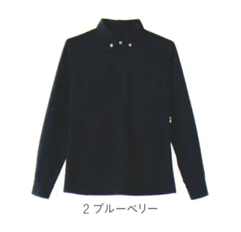 介護衣 長袖ポロシャツ カーシーカシマ HM-2188 長袖プルオーバー 医療白衣com