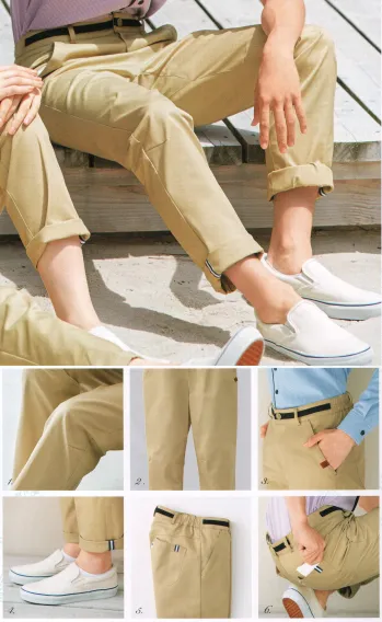 介護衣 パンツ（米式パンツ）スラックス カーシーカシマ HM-2695 パンツ 医療白衣com
