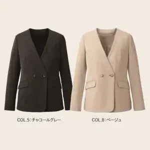 ノーカラージャケット