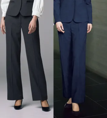 インフォメーション・ショールーム パンツ（米式パンツ）スラックス カーシーカシマ NAL053 ストレートパンツ 事務服JP