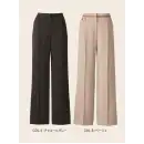 事務服JP オフィスウェア パンツ（米式パンツ）スラックス カーシーカシマ NAL071 ワイドパンツ