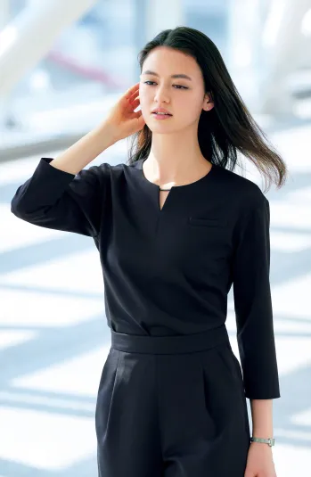 オフィスウェア カットソー カーシーカシマ NWT012 プルオーバー 事務服JP