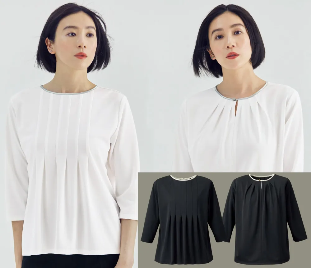 プルオーバー（七分袖） カーシーカシマ NWT039 オフィスウェア