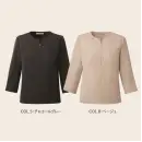 事務服JP オフィスウェア オーバーブラウス カーシーカシマ NWT068 プルオーバー（八分袖）