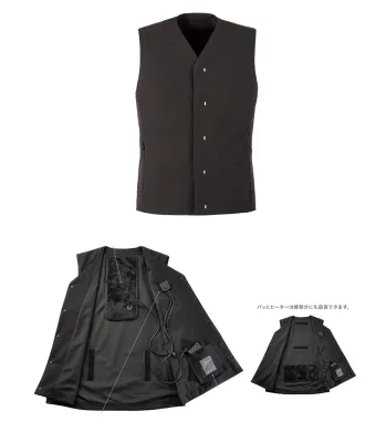 メンズワーキング ベスト カーシーカシマ（キャリーン） CWX193 どこでもヒートベスト 作業服JP