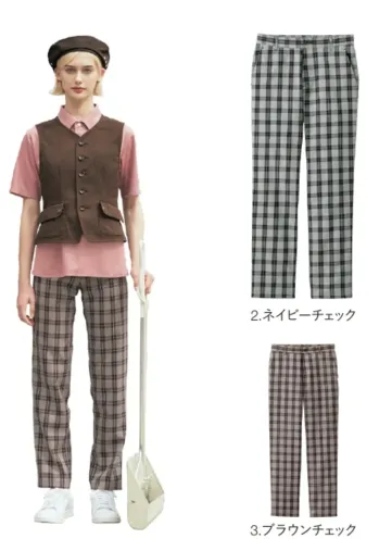 カジュアル パンツ（米式パンツ）スラックス ハンズオン CAL132 パンツ サービスユニフォームCOM