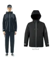 ハンズオン CAU186 どこでもフードブルゾン