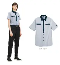 ハンズオン CSY170 半袖ニットシャツ