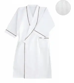 へちま衿TCストライプガウン（40枚入）