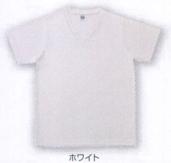 スポーツウェア 半袖Ｔシャツ 広洋物産 TR3700-W トライセイル クールパスTシャツ Vネック（ホワイト／100枚入） 作業服JP