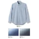 作業服JP イベント・チーム・スタッフ 長袖シャツ クロダルマ 25875 長袖シャツ(ボタンダウン)