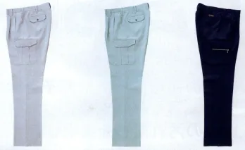 メンズワーキング カーゴパンツ（ベトナムパンツ） クロダルマ 35516 カーゴパンツ（ツータック） 作業服JP