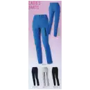作業服JP レディースワーキング カーゴパンツ（ベトナムパンツ） クロダルマ 356741 レディースカーゴパンツ(ノータック)(脇シャーリング)