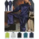 作業服JP メンズワーキング レインコート（合羽） クロダルマ 47404 レインコート・パンツ（上下セット）雨王