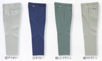 メンズワーキング パンツ（米式パンツ）スラックス クロダルマ 5051 スラックス（ワンタック） 作業服JP