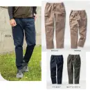 作業服JP 男女ペア カーゴパンツ（ベトナムパンツ） クロダルマ DG132 カーゴパンツ