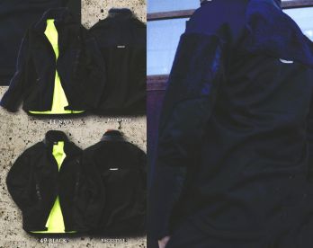 メンズワーキング 防寒ジャケット（ブルゾン・ジャンパー） クロダルマ DG504 防風ハイブリッドジャケット 作業服JP