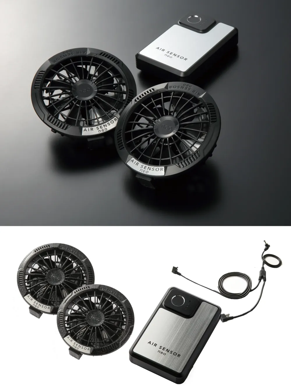 クロダルマ　ファンバッテリーフルセット　KS-250 クロダルマ KS-250（バッテリー・ファンフルセット）｜空調服