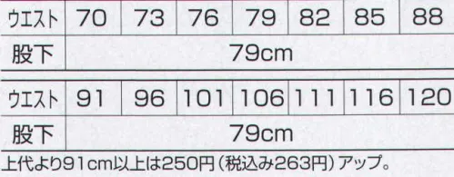 クロダルマ 31732 スラックス（ツータック） 伸びる素材とジャケットの背当てメッシュが作業性をアップ、粋な配色で個性が光ります。優れたストレッチ性＆多機能！ストレッチ性の高い素材でスムーズな動きをサポート。メッシュの背当てや携帯電話入れ付きのポケット等、便利な機能を随所に装備しました。 サイズ／スペック