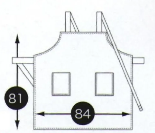 クロダルマ 47222 エコエプロン エプロンに最適な丈夫な素材、作業効率を高める機能性。 サイズ／スペック