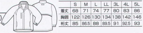 クロダルマ 54177 ハーフコート カジュアル＆スポーティな、耐久撥水性の軽量ハーフコート。※「40 グレー」「49 ブラック」は販売を終了致しました。 サイズ／スペック