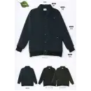 医療白衣com 介護衣 長袖ジャケット（ブルゾン・ジャンパー） 児島 7001 ショールカラーブルゾン