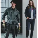 作業服JP 男女ペア 長袖ジャケット（ブルゾン・ジャンパー） バートル 831 ジャケット