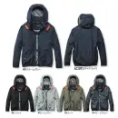 作業服JP 男女ペア 長袖ジャケット（ブルゾン・ジャンパー） バートル AC2091 ACブルゾン（ユニセックス）（デバイス別売）