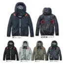 作業服JP 男女ペア 長袖ジャケット（ブルゾン・ジャンパー） バートル AC2091HB ACブルゾン（ユニセックス）（デバイス別売）