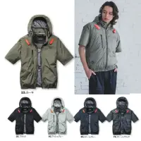 バートル AC2096HB AC半袖ブルゾン（ユニセックス）（デバイス別売）