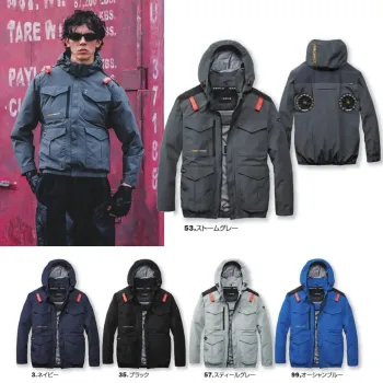 バートル AC2101 ACブルゾン（ユニセックス）（デバイス別売）