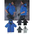 作業服JP 男女ペア 半袖ジャケット（ブルゾン・ジャンパー） バートル AC2106 AC半袖ブルゾン（ユニセックス）（デバイス別売）