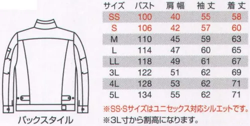 バートル 5511HB ジャケット（ユニセックス） 5511HBSeries人気絶大BURTLEフラッグシップモデルに超クールでレアなヘリンボーンブラック新登場！●やや細身のスタイリッシュシルエットに高機能を搭載●厳選した日本製ヘリンボン素材を使用。●男女ユニセックスシリーズ※注意-このヘリンボーン素材は、色落ちしやすいので、他の物と一緒に洗わないで下さい。-着用中、摩擦で他のものに色が付くことがあります。-特に汗や雨など湿った状態では色移りしやすくなります。-白、淡い色と重ねて着用された場合や、白、淡い色の車のシート、ソファー、バッグ、ベルト等にも色移りすることがあります。 サイズ／スペック