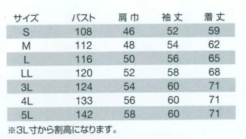 バートル 6021 長袖ブルゾン 着心地のよさ、優れた耐久性、洗練されたデザインなど、どこをとってもハイクオリティを実現。しかも、うれしいリーズナブルな価格。ワークシーンへのこだわりが生んだ、ロングヒットアイテムです。※商品の仕様は予告なく変更される場合がございます。同一品番の商品であっても、販売時期によりスペックが異なる場合がございます。閲覧環境やモニター設定により、実際の商品の色味が画像と異なって見える場合がございます。 サイズ／スペック