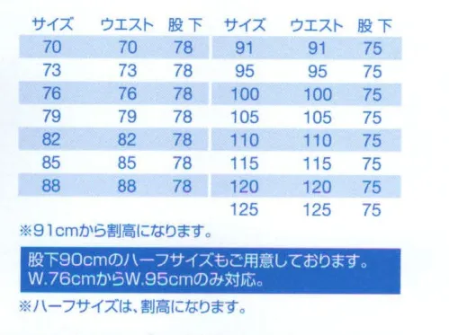 バートル 9003 ツータックパンツ スタイリッシュ＆高機能、共通デザインで快適ワーキング。男性とともに多くの女性が活躍するサービスワーキング向けに、男女ペアアイテムを提案。豊富なカラーと洗練されたデザインは、デリバリーなどの多様なシーンに対応。動きやすいストレッチ性やすぐれた撥水性など、つねに快適な着心地をお届けします。●男女統一デザインで豊富なサイズ展開●サービスワーキング向けカラー＆デザイン●雨などの水をはじく撥水加工●動きやすいストレッチ性※「10 グリーン」、「30 ウッズ」は、販売を終了致しました。※ウエスト125cmは「9003-125」に掲載しております。 サイズ／スペック