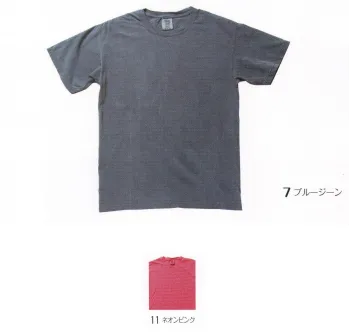 イベント・チーム・スタッフ 半袖Ｔシャツ グランロボ 15500-B ガーメントダイTシャツ 作業服JP