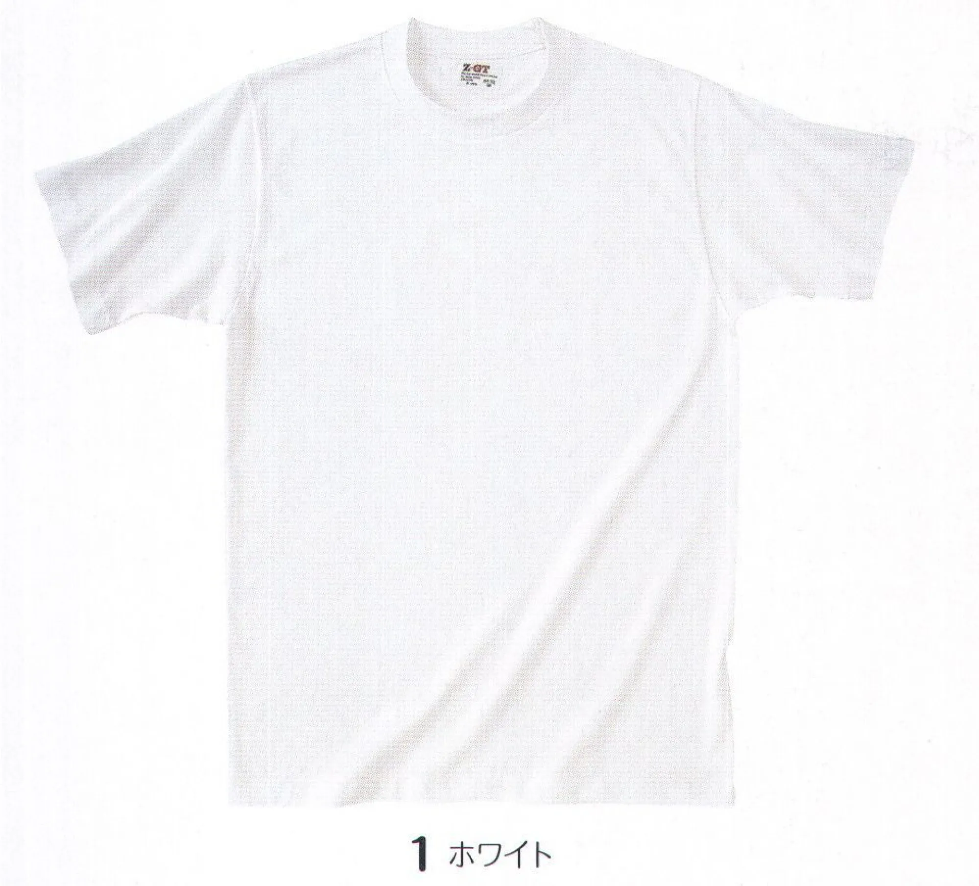 LSTワールド 15600 Z-GT ホワイトTシャツ サラッと肌触りのいい綿100％です。※この商品はご注文後のキャンセル、返品及び交換は出来ませんのでご注意下さい。※なお、この商品のお支払方法は、先振込（代金引換以外）にて承り、ご入金確認後の手配となります。