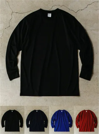 LSTワールド 26101 Active DRY Long Sleeve T-shirt(BL0101) 様々なスポーツシーン、アクティビティで活躍表地は天竺､裏は肌離れが良い生地感に仕上げた定番スポーツ用Tシャツ