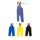 作業服JP 男女ペア レインパンツ グランロボ 51002 ラグライト 胸付ズボン