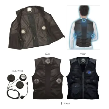 男女ペア その他 グランロボ 67950 ペルチェベストセットII（バッテリー別売） 作業服JP