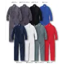 作業服JP ツナギ ツナギ・オーバーオール・サロペット クレヒフク 111-C 長袖ジャンプスーツ