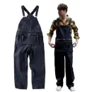 作業服JP ツナギ ツナギ・オーバーオール・サロペット クレヒフク 1850 エプロンサロペット