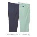 作業服JP メンズワーキング パンツ（米式パンツ）スラックス クレヒフク 9550 ツータックパンツ