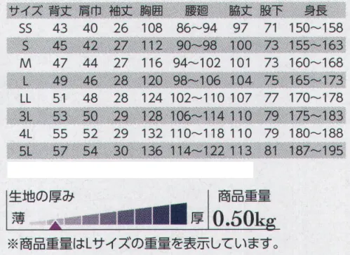 クレヒフク 608 BLUE CAT半袖ツナギ アメリカン・ワークスタイル。腰上はタイトに、腰から下に広がっていくアメリカンシルエット。薄く強度のある生地を使用し、リラックスした仕上がり。カジュアルなカラーリングでアミューズメントやデリバリースタッフなど用途は様々。KIDSサイズ・SSサイズも取りそろえ、男女問わず子どもから大人まで、幅広いサイジング・コーディネイトを実現。商品改良の為、生地を変更しております。生地が異なる商品が混在する可能性があります。※「11 カーキ」「50グリーン」「60 ブラウン」「80 レッド」は、販売を終了致しました。  サイズ／スペック