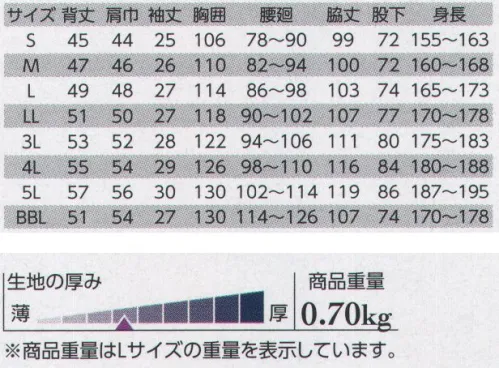 クレヒフク 810 半袖ジャンプスーツ ※「36 アクアブルー」「73カラシ」は、販売を終了致しました。  サイズ／スペック